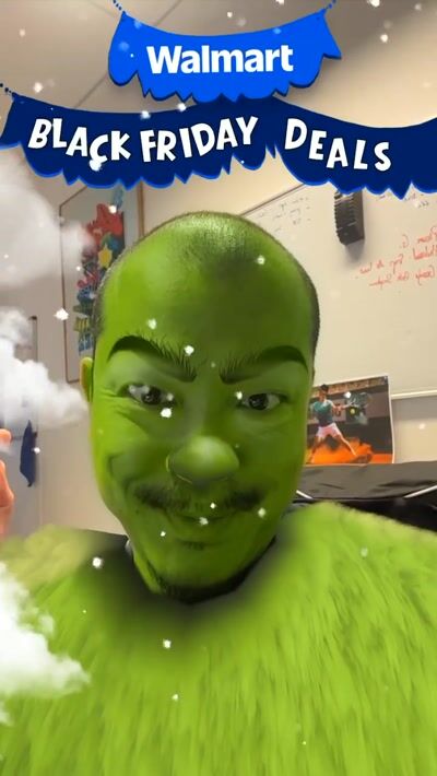 Grinchify yourself — Walmart
