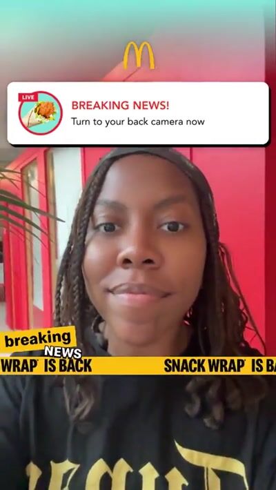 McDonald’s - Snack Wrap Report — McDonald's