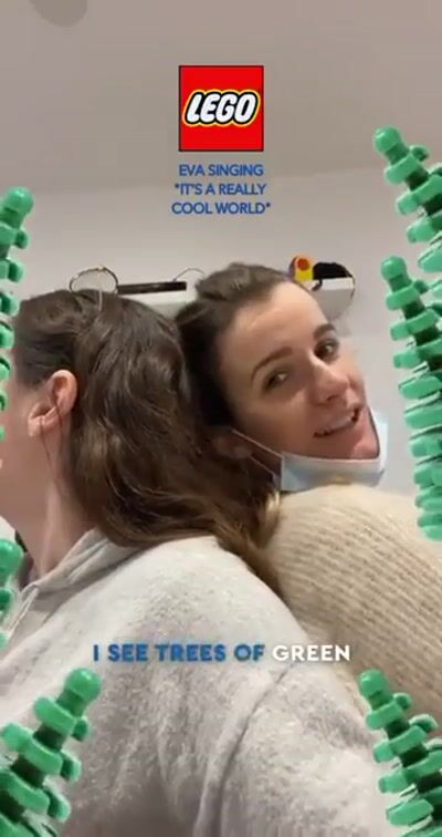 Lego "It's a Really Cool World" Karaoke — Lego