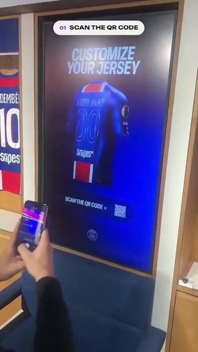 PSG - Unveil your own Jersey, PSG