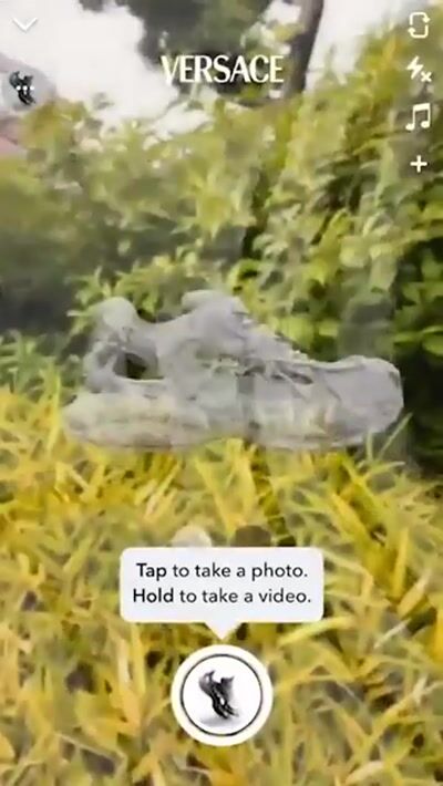 Versace Mercury Sneakers — Versace