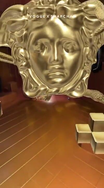 Vogue x Snapchat Versace - London — Vogue